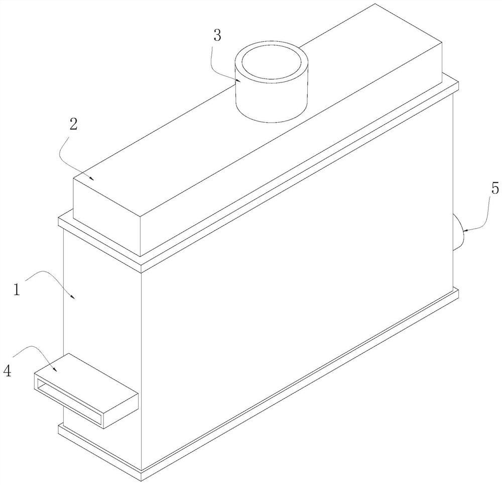 Papermaking wastewater filtering device