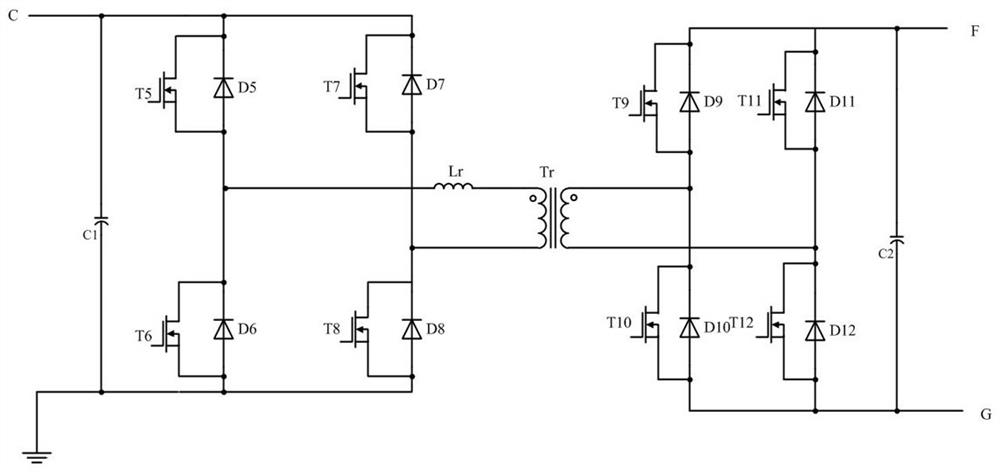 DC transmission and distribution power flow control device and its control strategy and application method