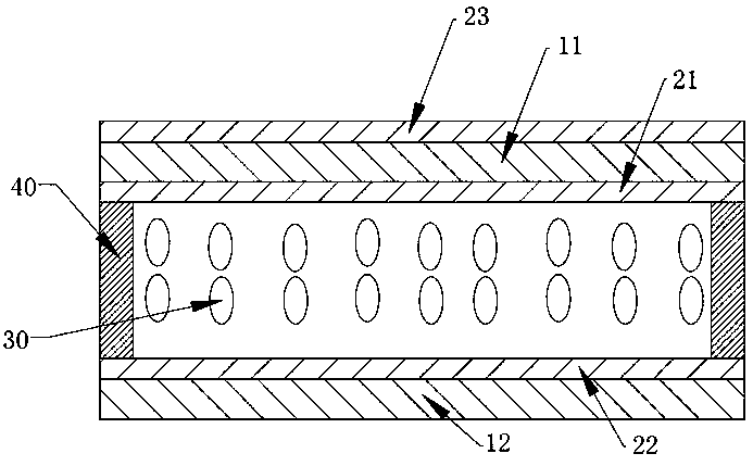 Flat-panel liquid crystal antenna and manufacturing method thereof