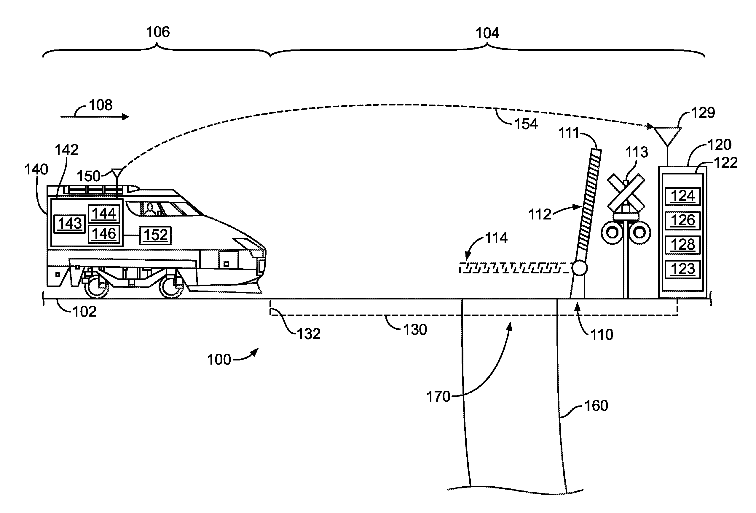 Systems and methods for providing constant warning time at crossings