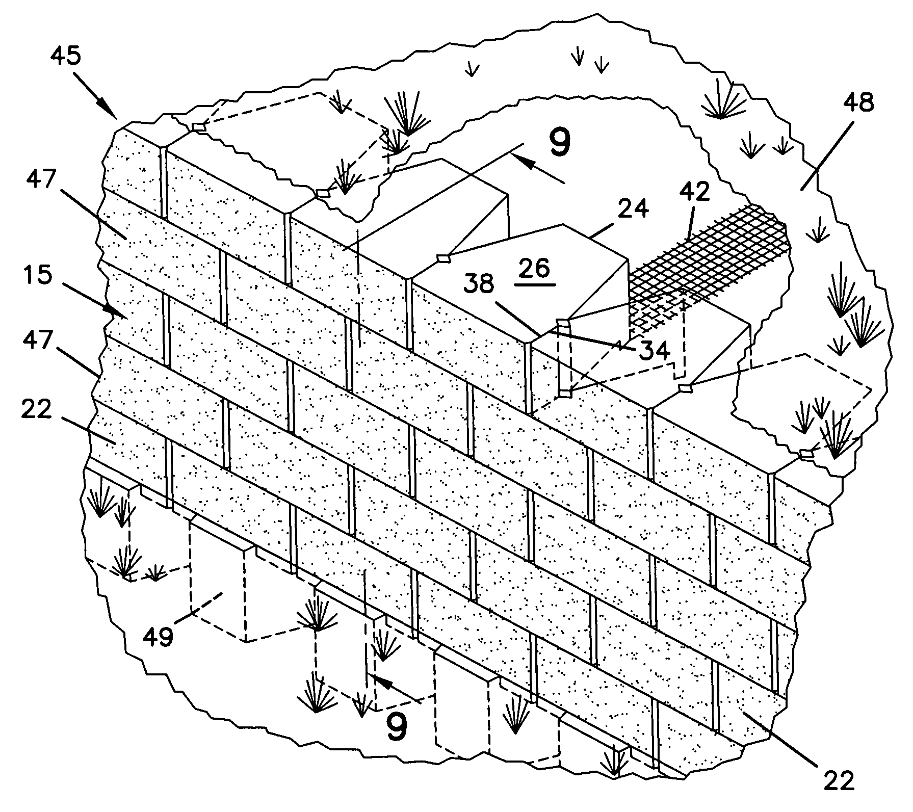 Composite masonry block