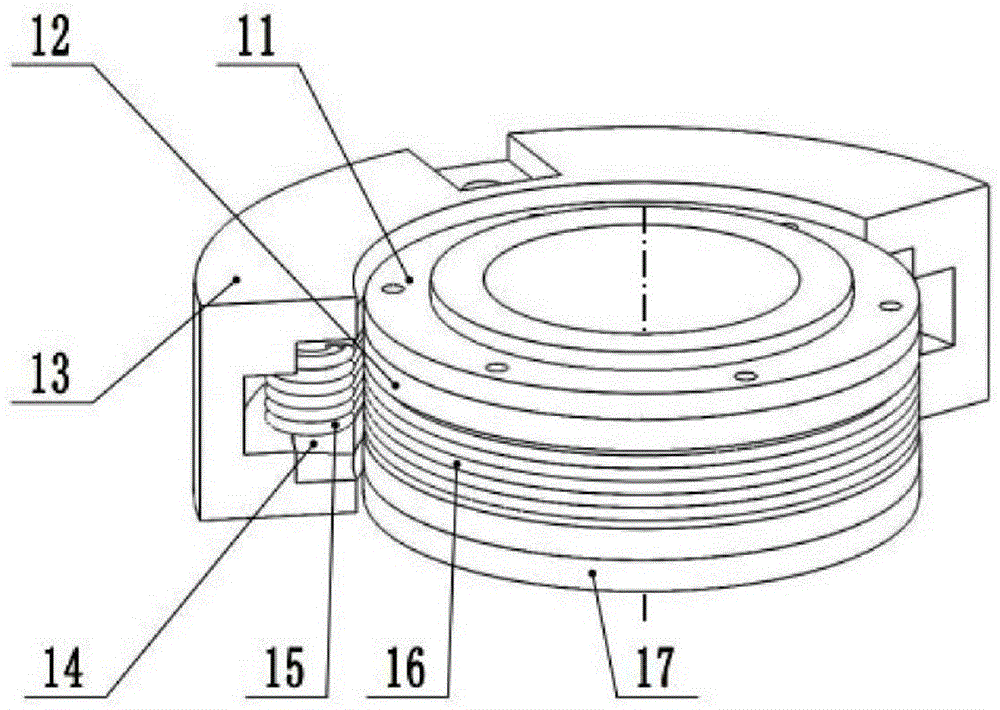 Non-contact induction power supply device used for ultrasonic milling processing