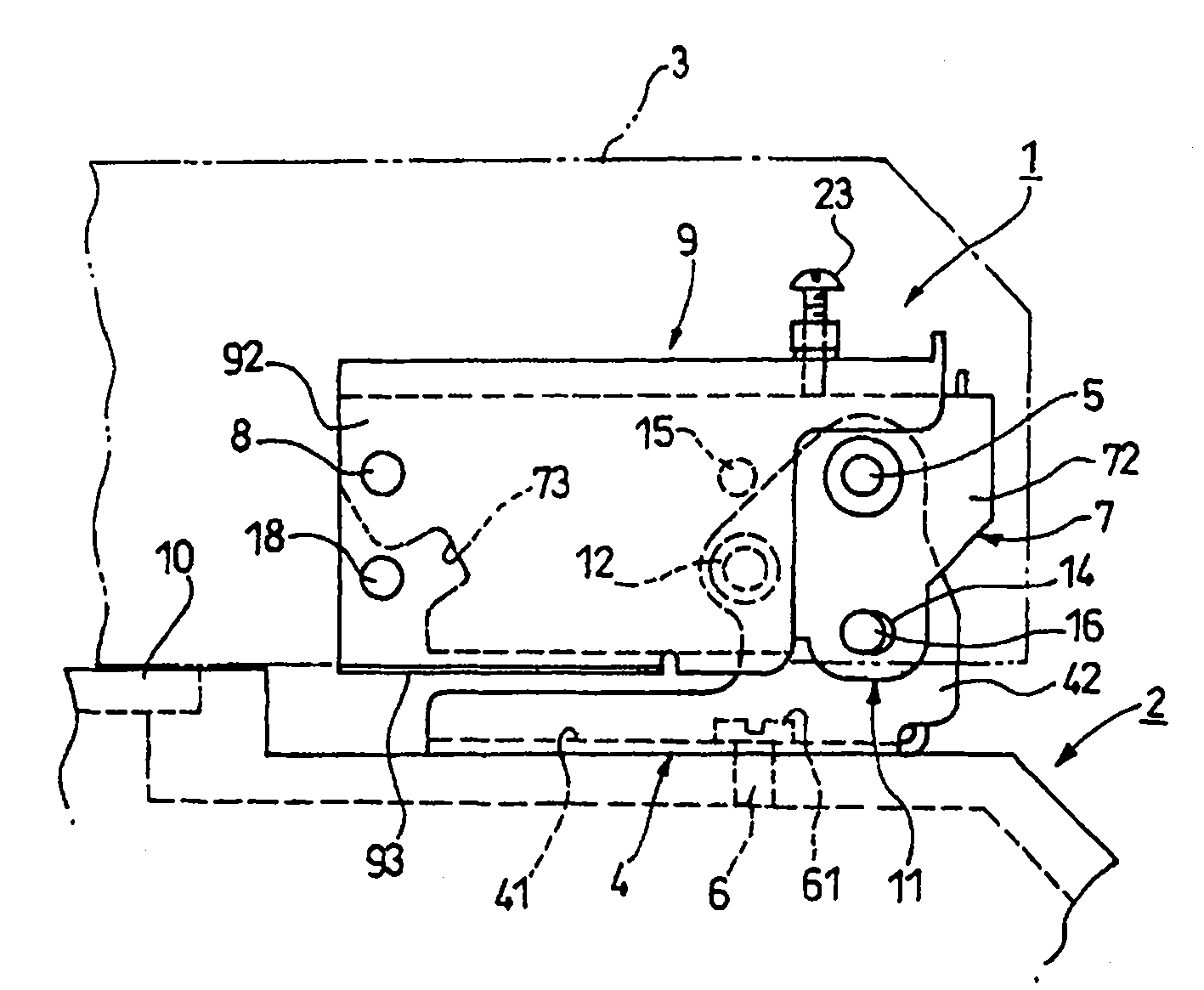 Manuscript pressing plate switch