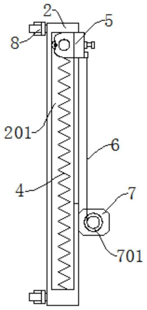 A waterproof coating brushing device and its leak-proof coating system