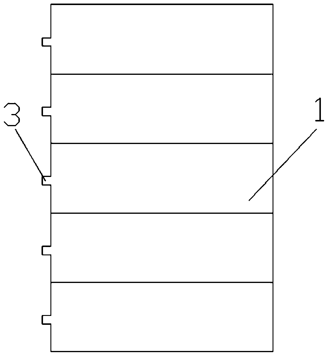 Preparation method of graphene oxide coating metal laminated composite material