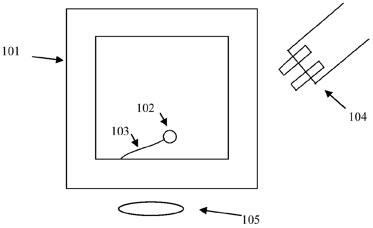 Biological single molecule manipulation detection system and corresponding capillary based on transverse magnetic tweezers