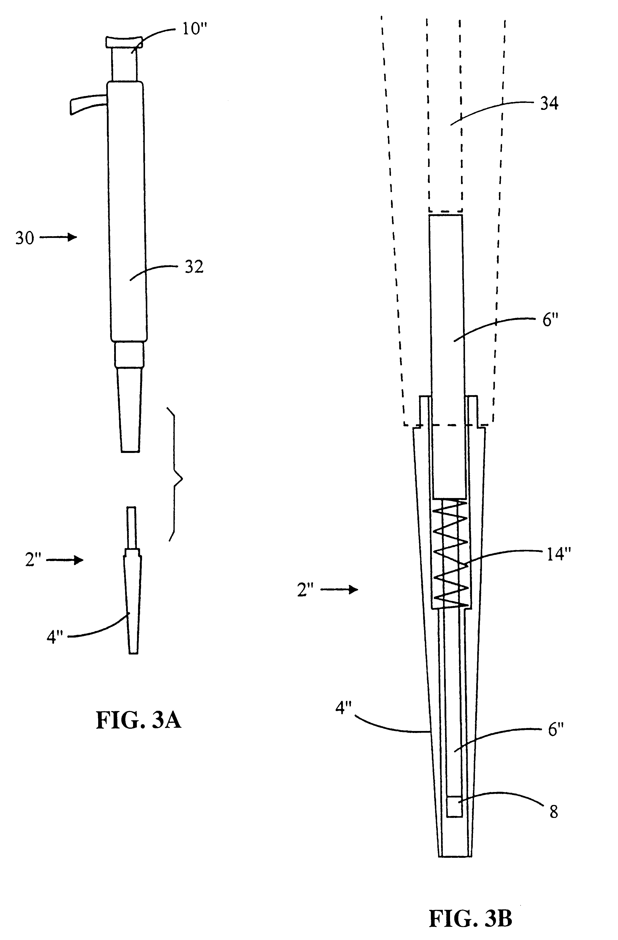 Magnetic particle transfer device and method