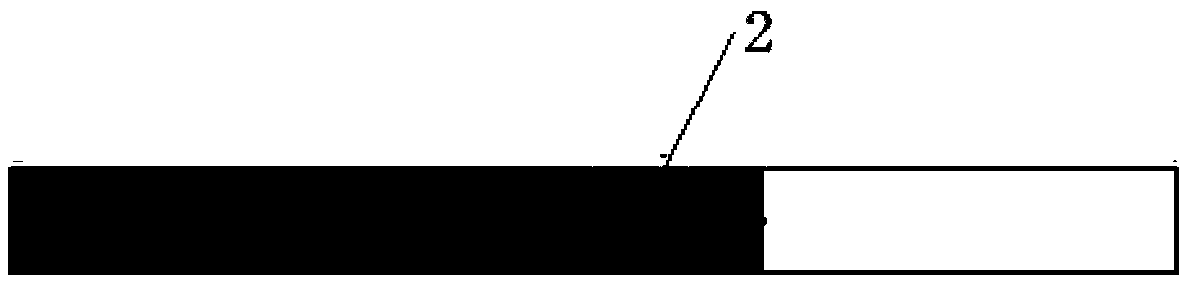 Cigarette capable of indicating color change in smoking process as well as indication method and use of cigarette