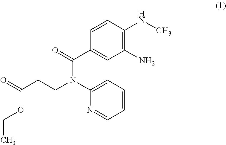 Process for the manufacture of an intermediate in the synthesis of dabigatran