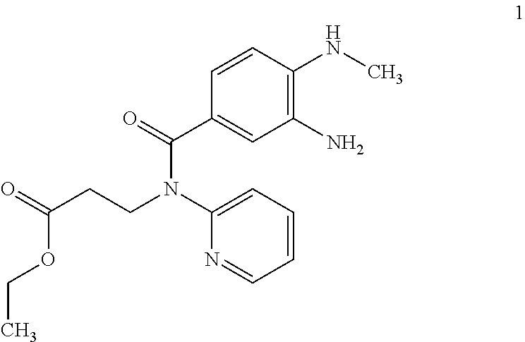 Process for the manufacture of an intermediate in the synthesis of dabigatran