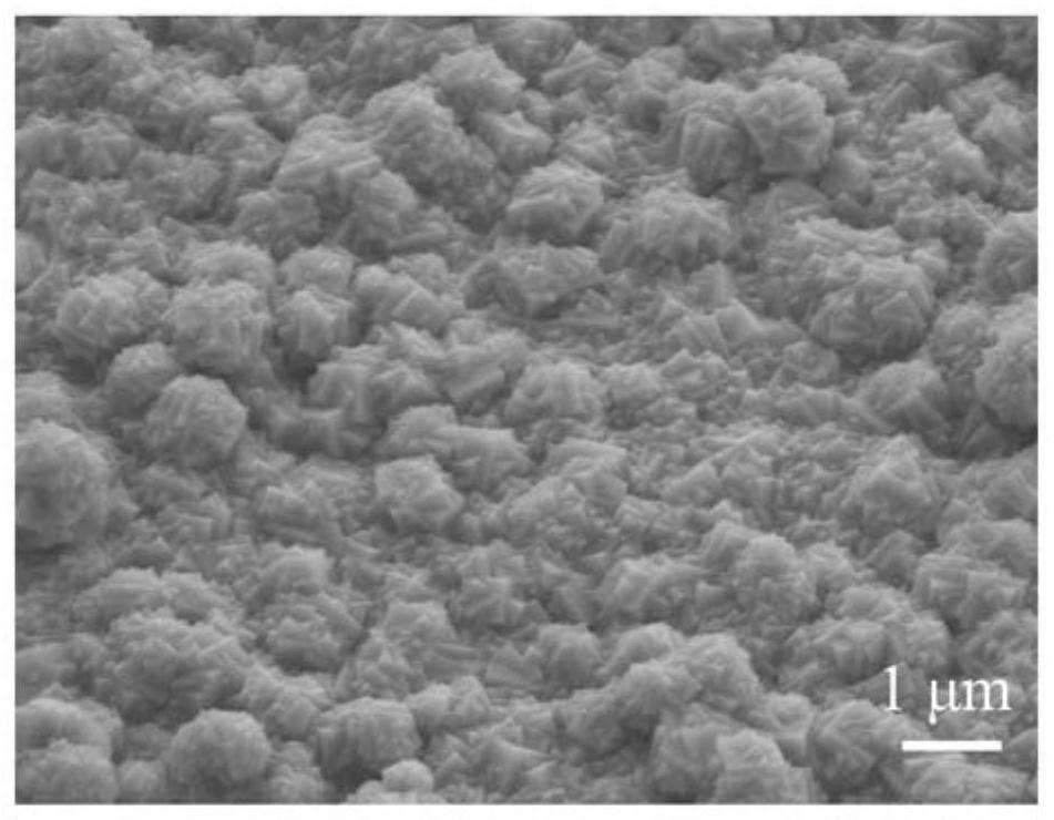 Metal organic framework crystal film for all-vanadium redox flow battery