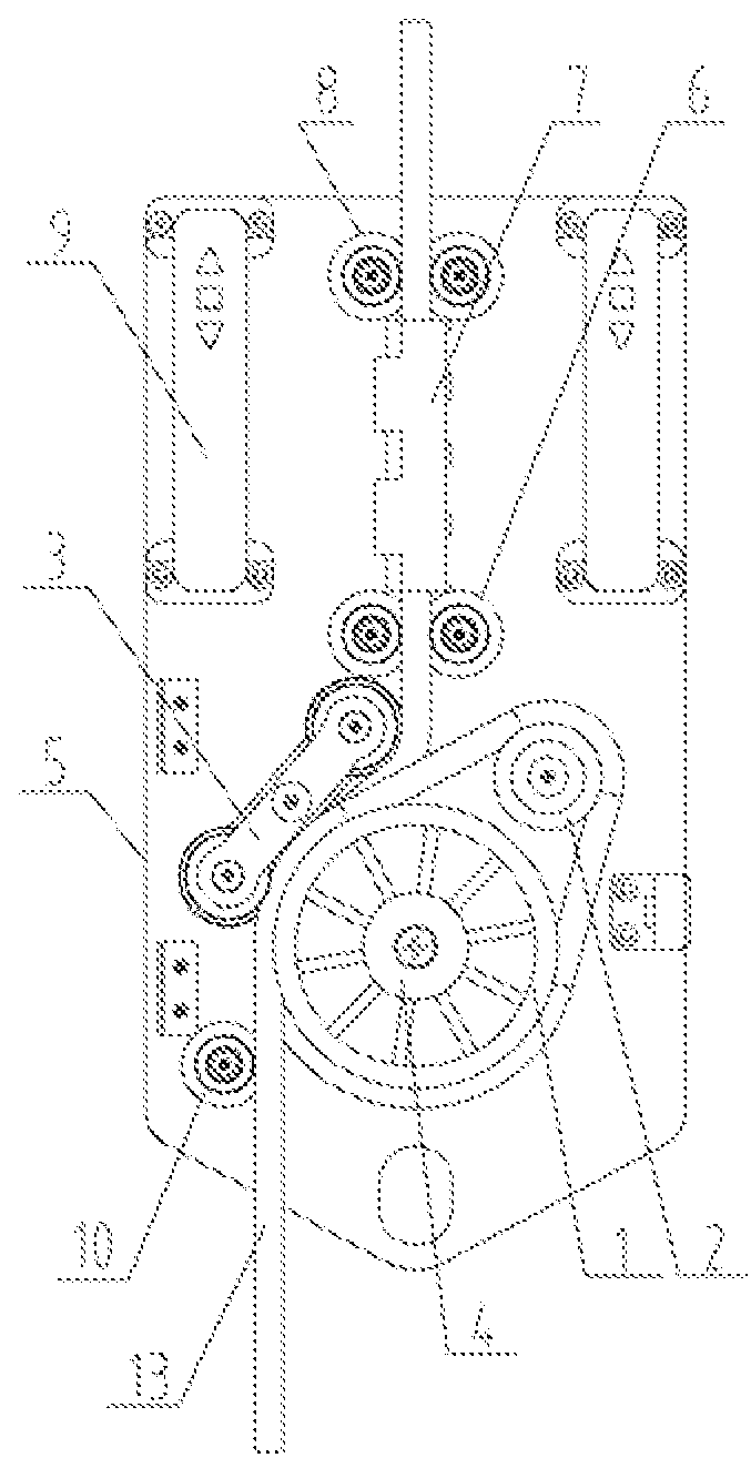 Portable powered rope climbing device and method thereof
