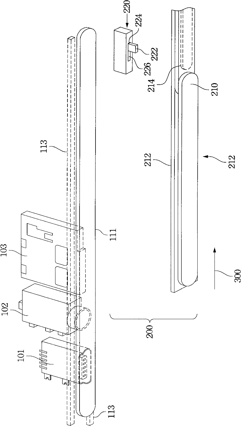 Power supply switch module and electronic device with same