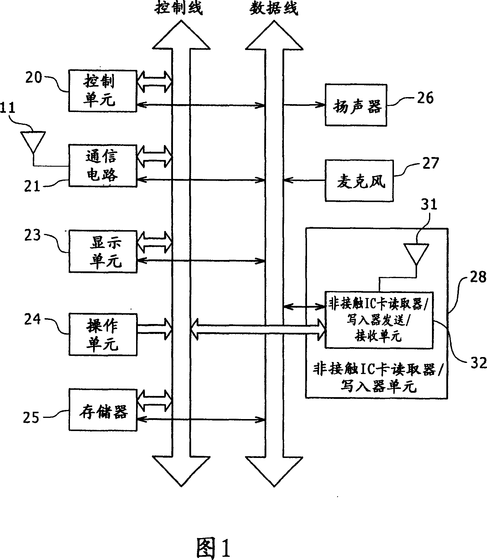 Mobile wireless communication terminal and mobile wireless communication system