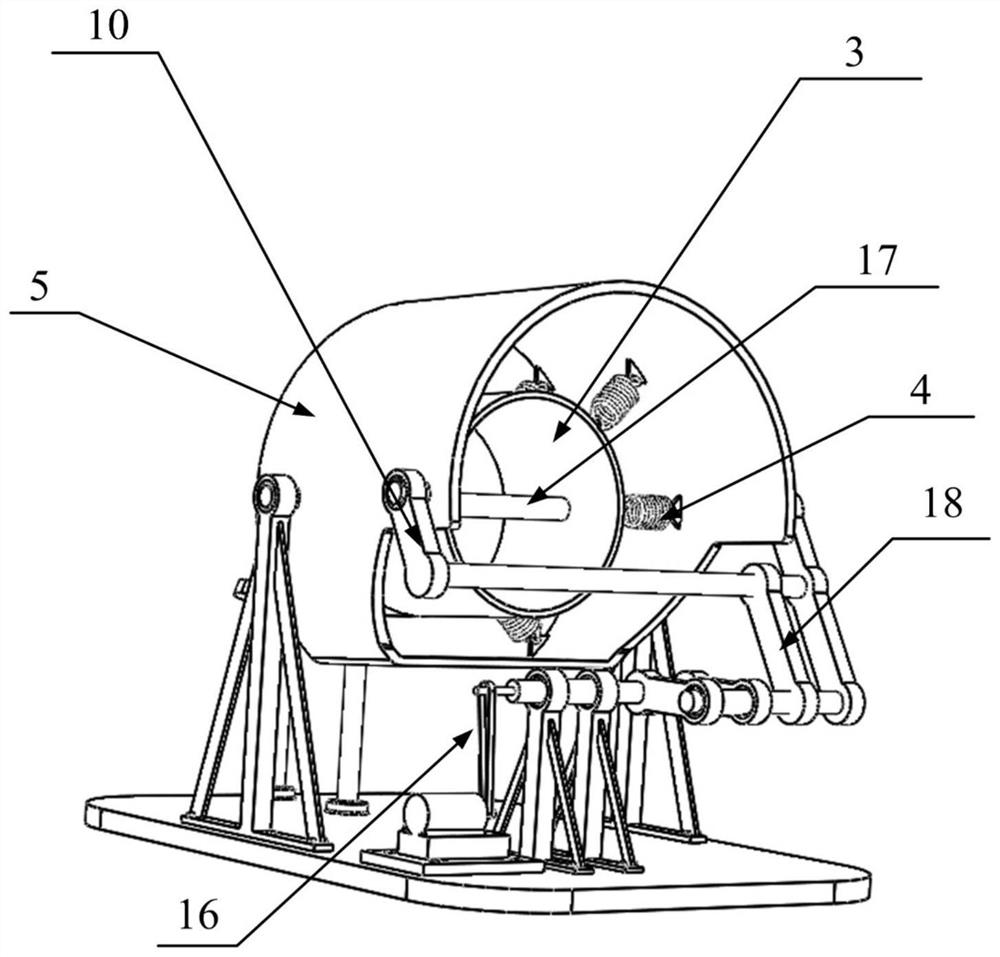 Wrist joint passive auxiliary training device and using method thereof