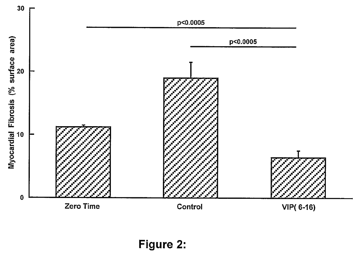 VIP fragments and methods of use