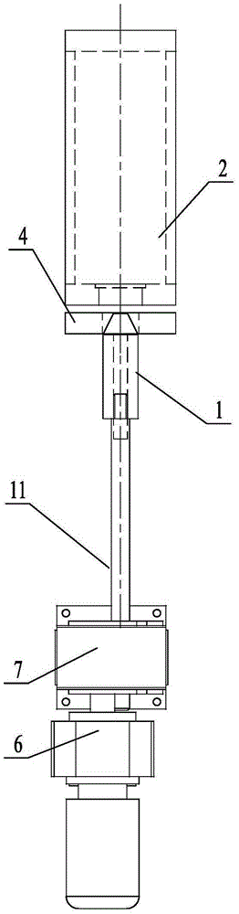 Positioning locking device for steel discharging machine