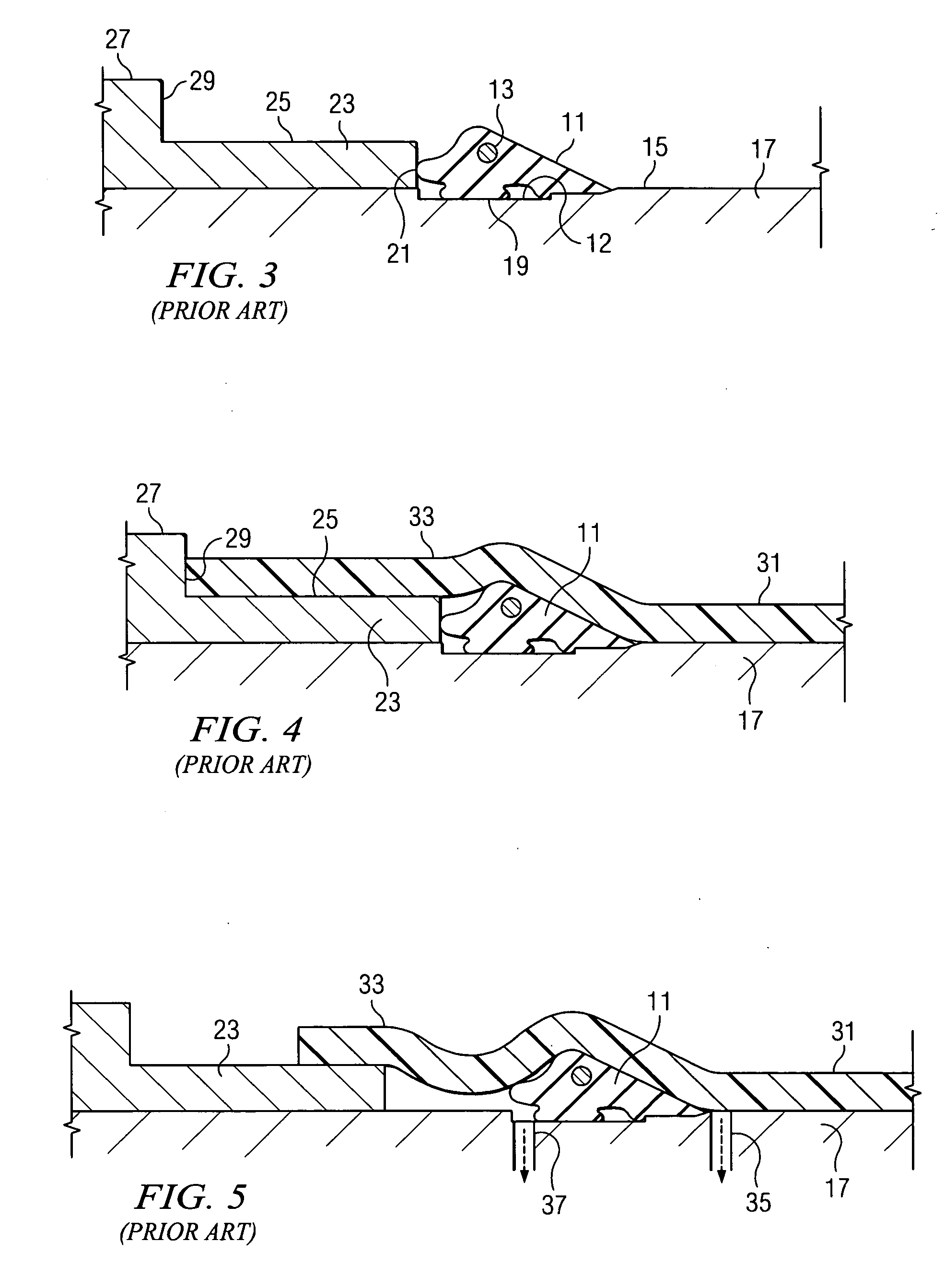 Pipe gasket with selective economy of scale