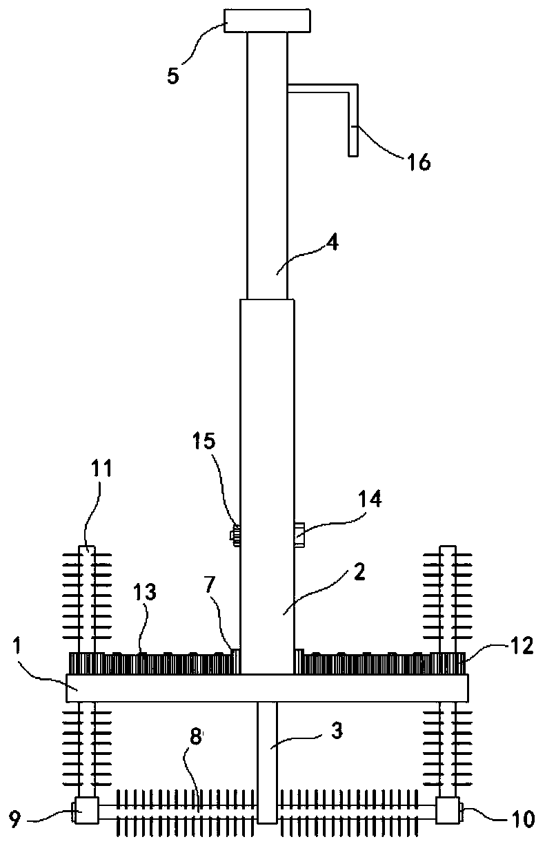 A cleaning mechanism for electroplating tank