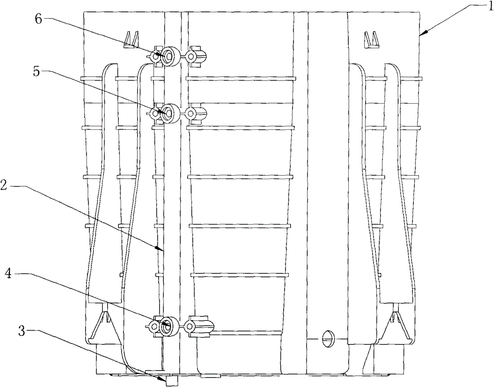 A water level measuring device and using method of a small/micro buoyancy washing machine