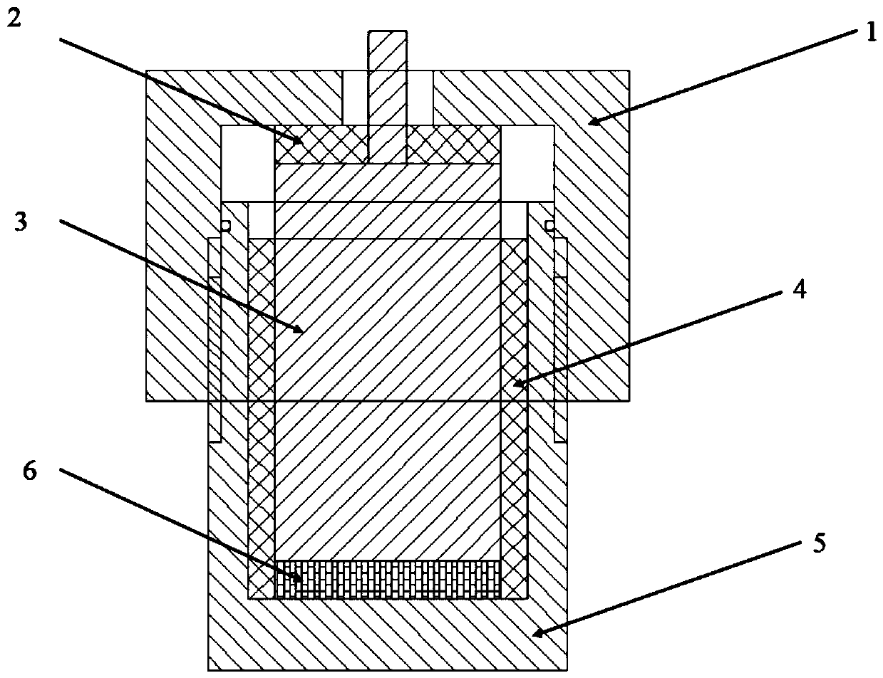 All-solid-state battery mold