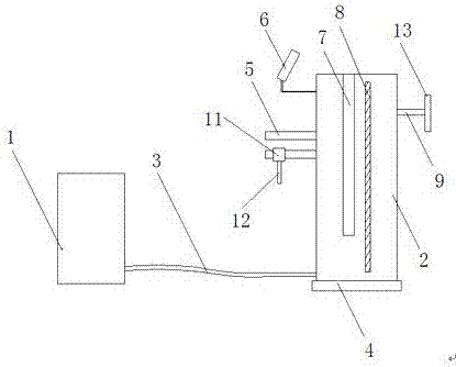 Hydraulic system hose crimping machine