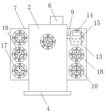 Hydraulic system hose crimping machine