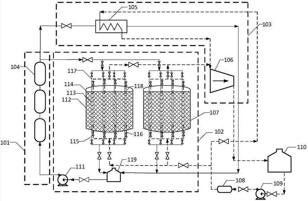 Medium and high temperature solar energy storage device based on efficient heat storage and release unit