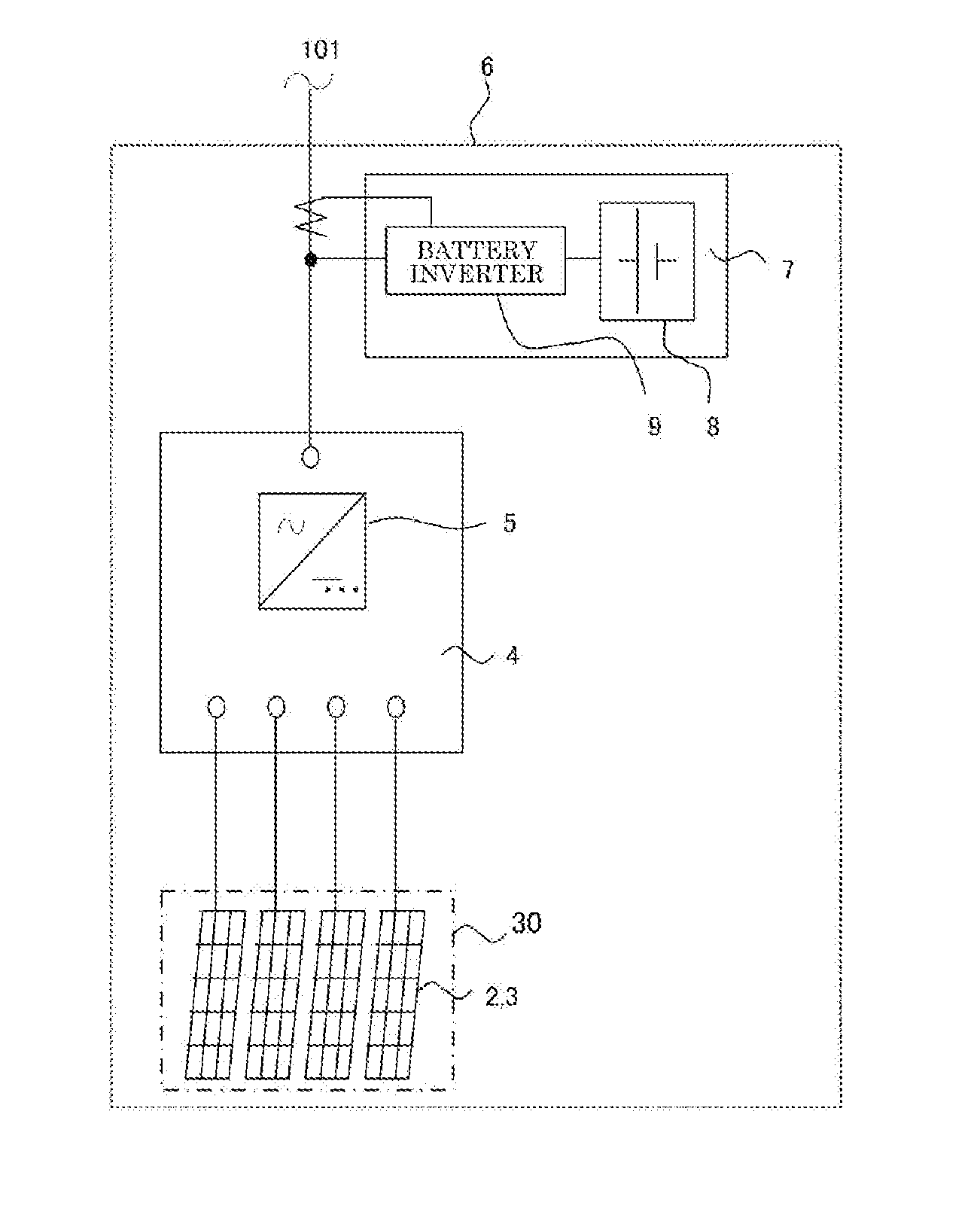 Photovoltaic power generation system, control method and control program for photovoltaic power generation system