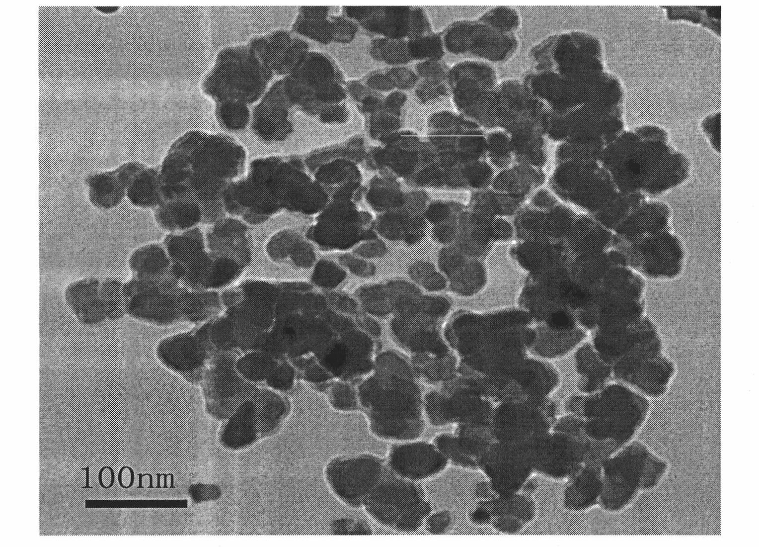 Black nanophase ceramics pigment and preparation method thereof