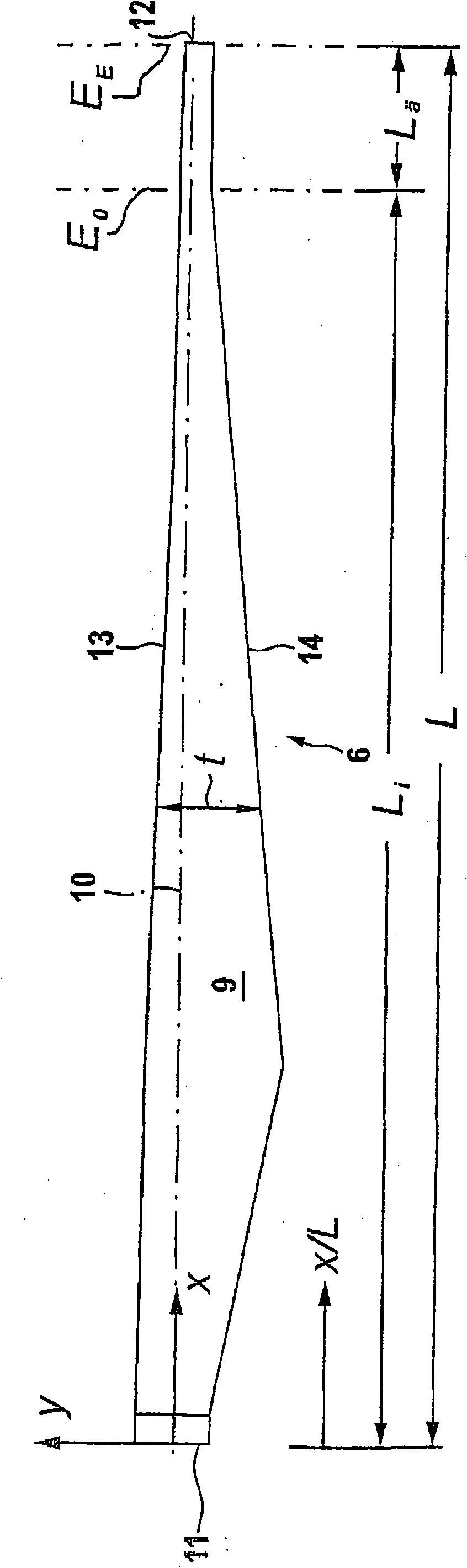 Aeroacoustic rotor blade for a wind turbine, and wind turbine equipped therewith