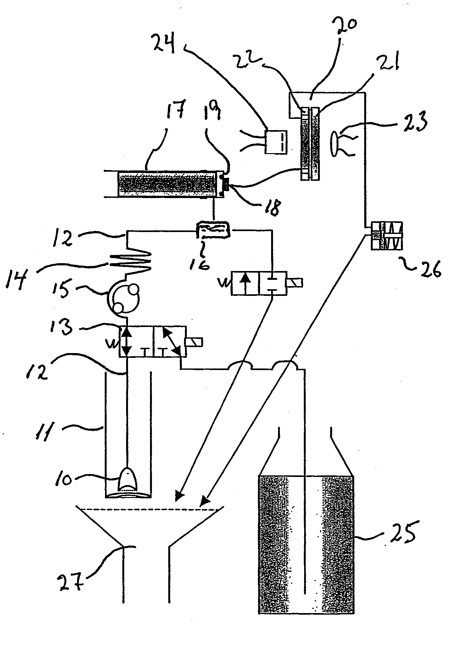 Method and a spectrometer for quantitative determination of a constituent in a sample