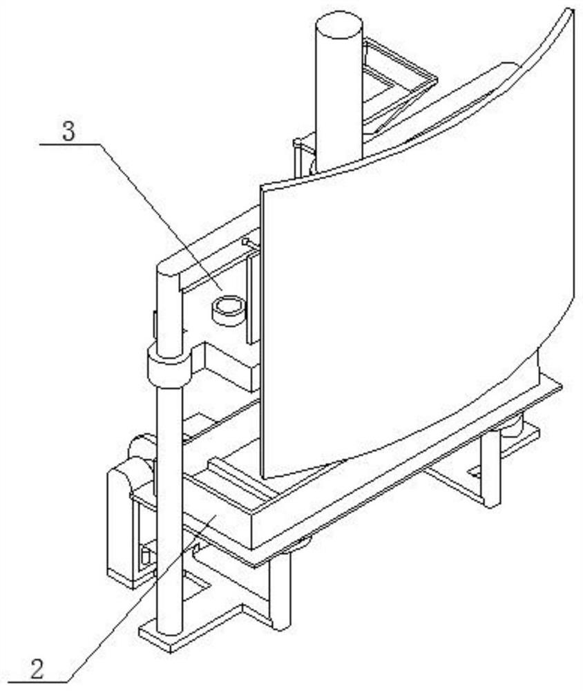 Rail transit brake part casting mold