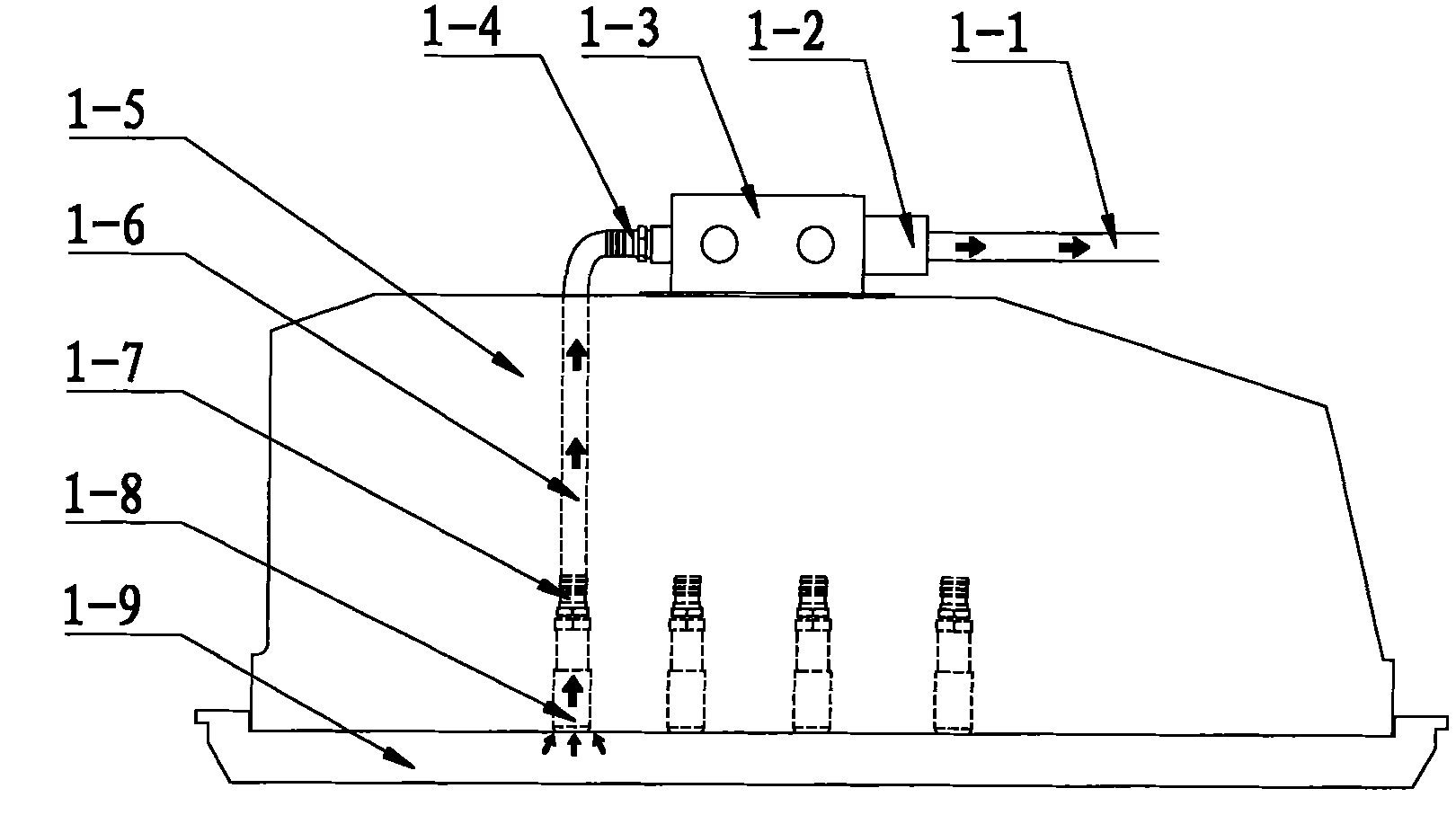 Vacuum suction device for frame and operation method thereof