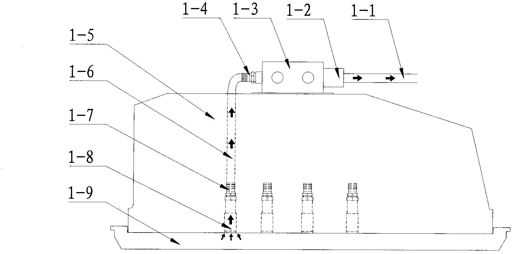 Vacuum suction device for frame and operation method thereof