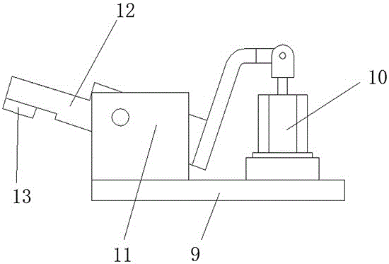 Automobile steel ring positioning and grinding device