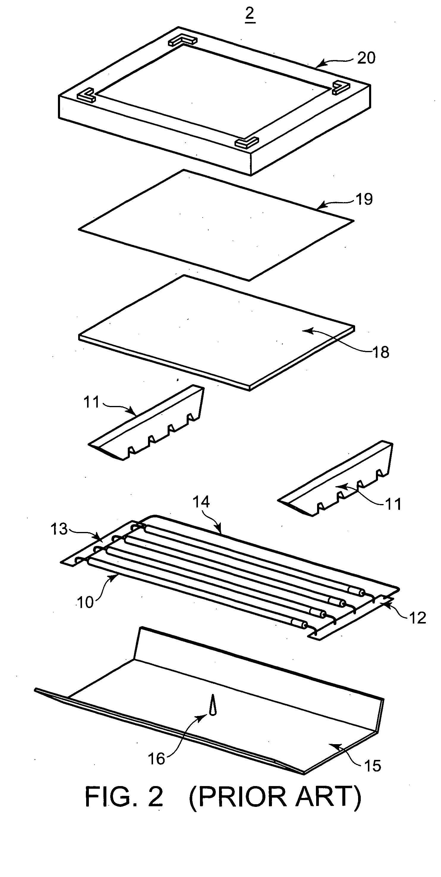 Housing and display device provided with the housing