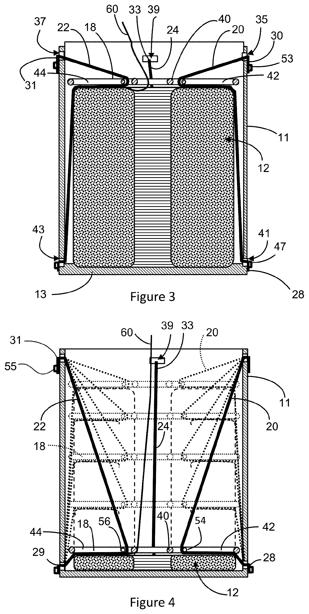 Container with anti-wire-entangling device for packaging and paying out coiled welding wire