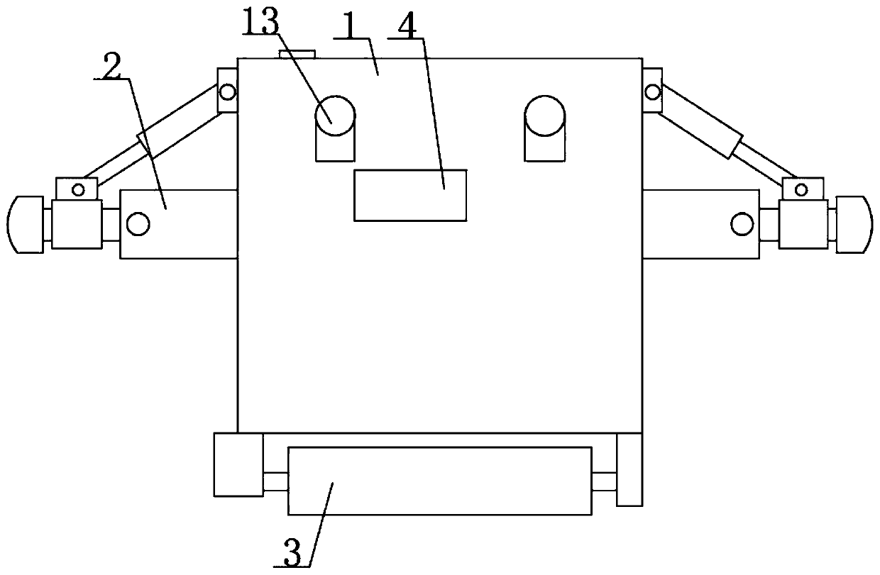 Novel ecological forestry irrigation device