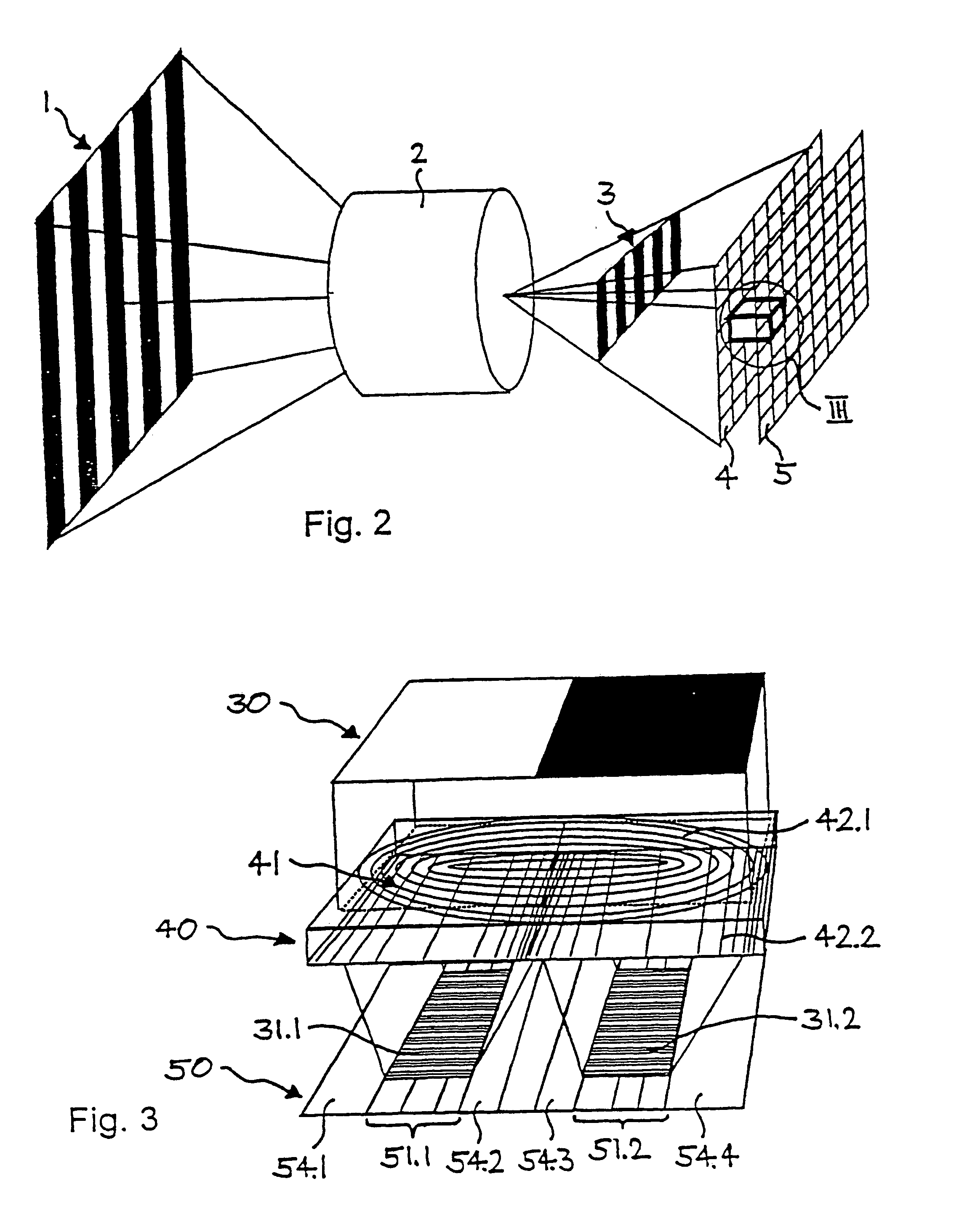 Device and method for spatially resolved photodetection and demodulation of modulated electromagnetic waves