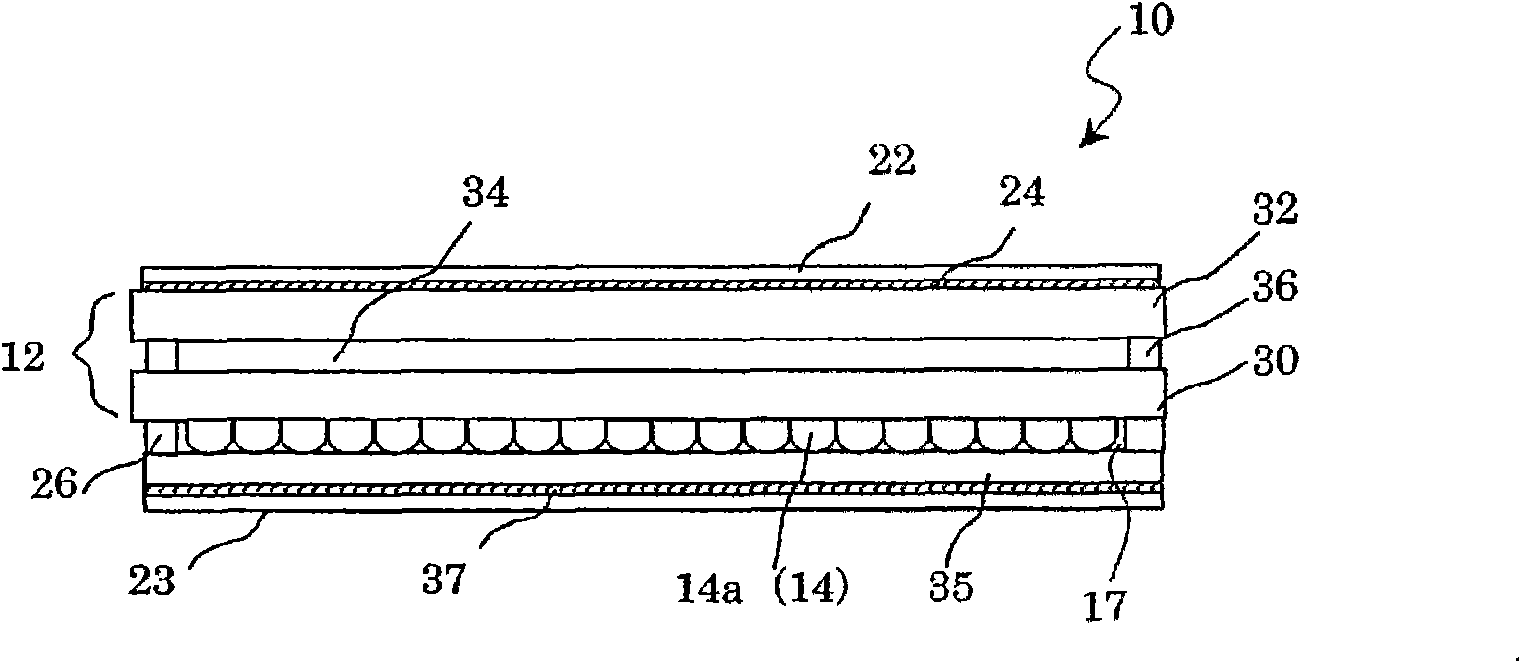 Liquid crystal display panel with microlens array and method for manufacturing the same