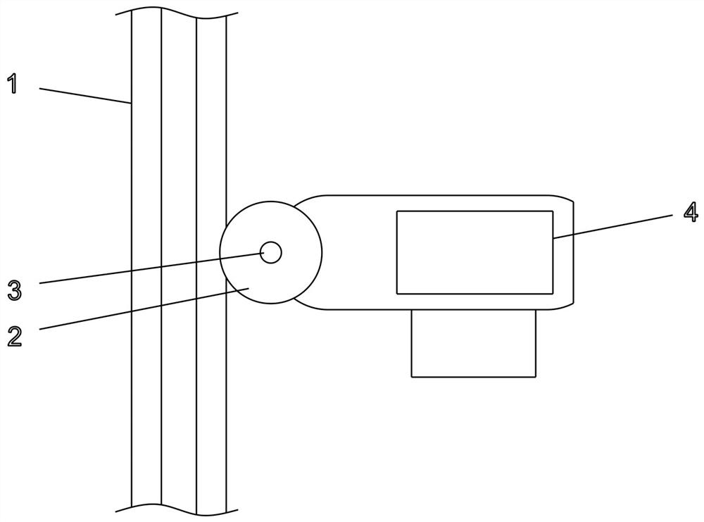 An elevator car operating state identification system and identification method thereof