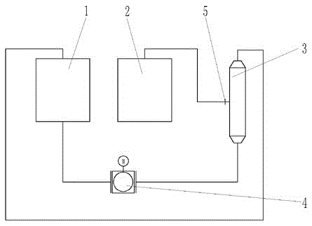 Sewage filter system provided with longitudinal ceramic membrane filter