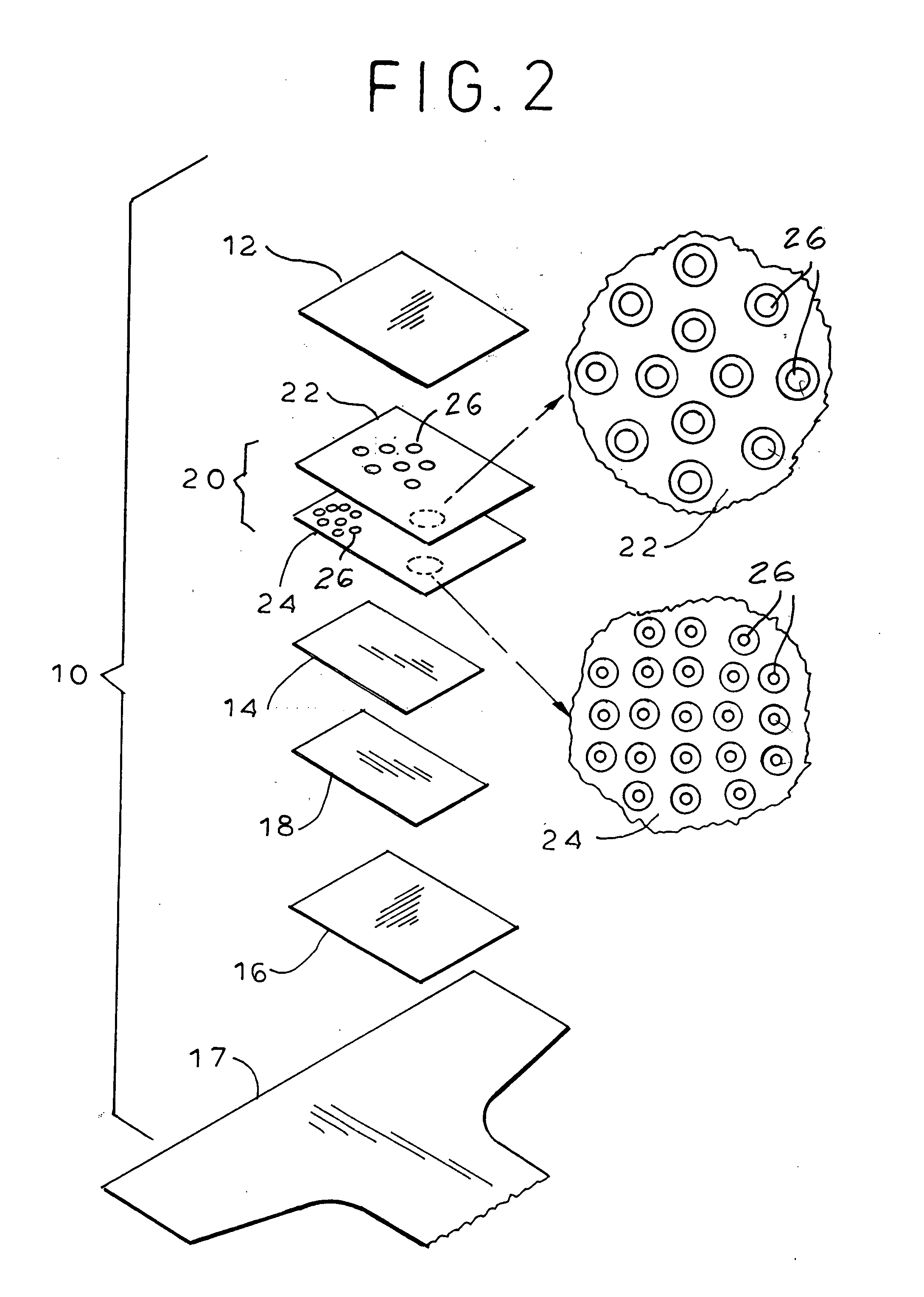 Absorbent article with layered acquisition/distribution system