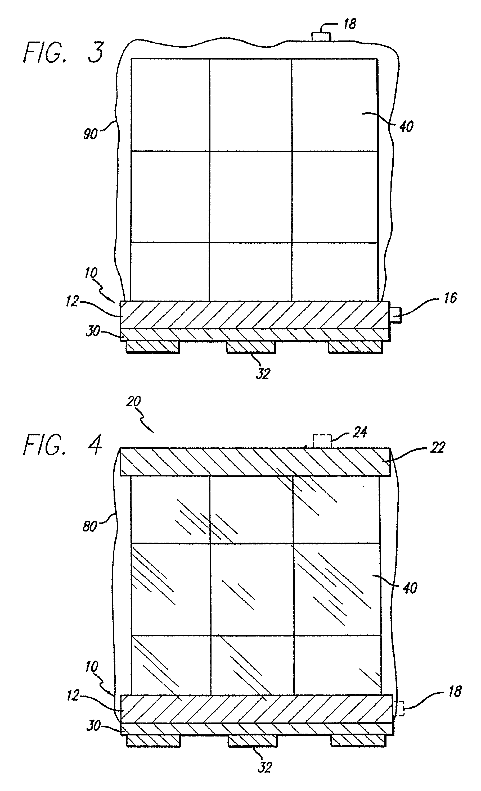 Method for providing a regulated atmosphere for packaging perishable goods