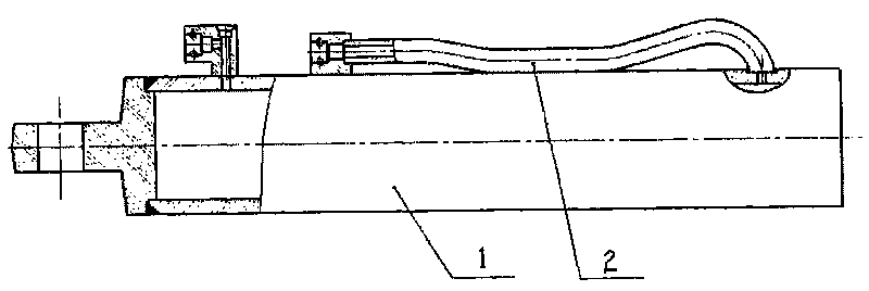 Method for manufacturing jack cylinder of hydraulic support frame