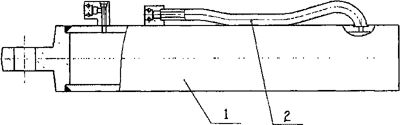 Method for manufacturing jack cylinder of hydraulic support frame