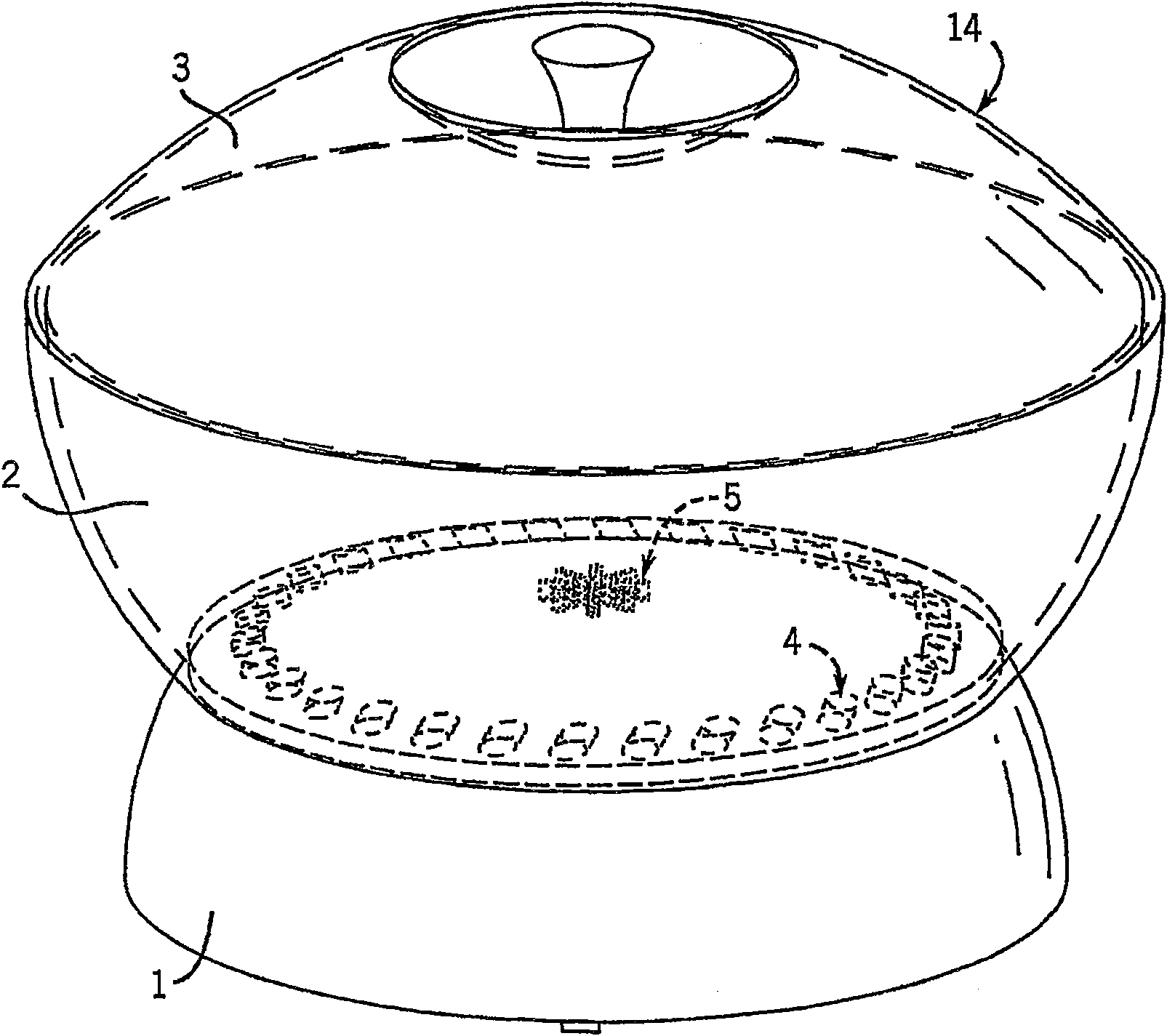 Food chiller with optimized air flow