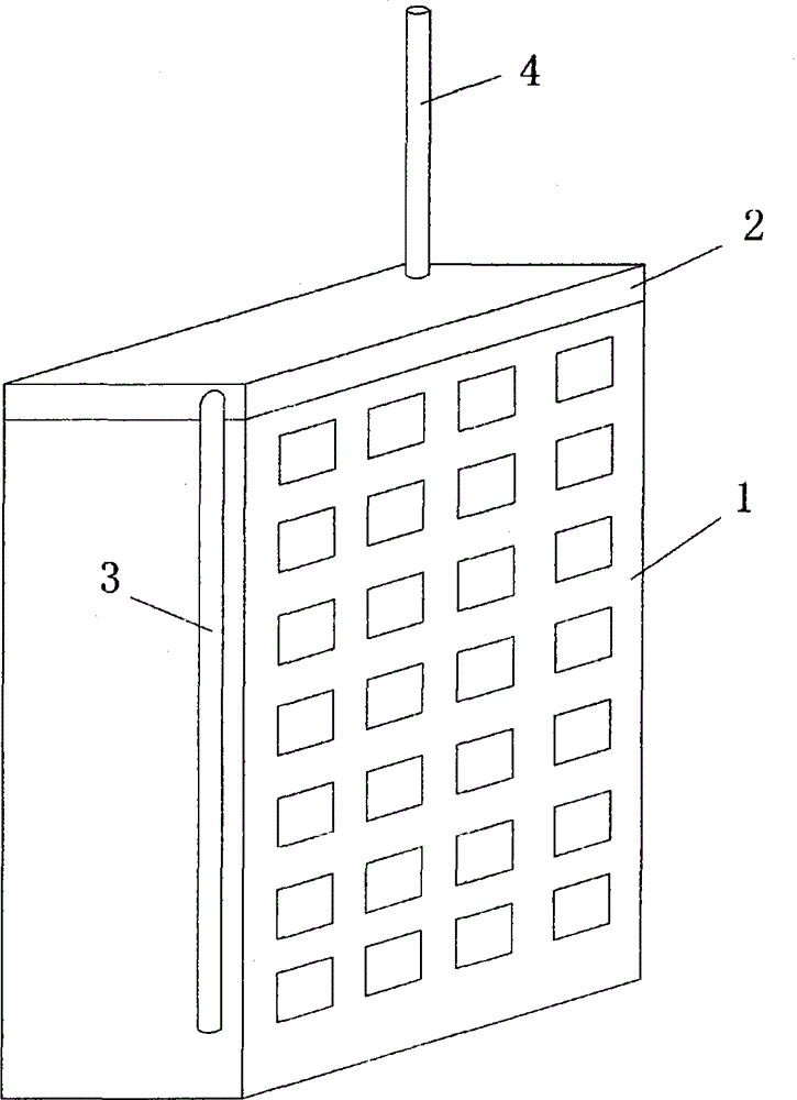 Zero-power-consumption heat insulation system for top of high-rise