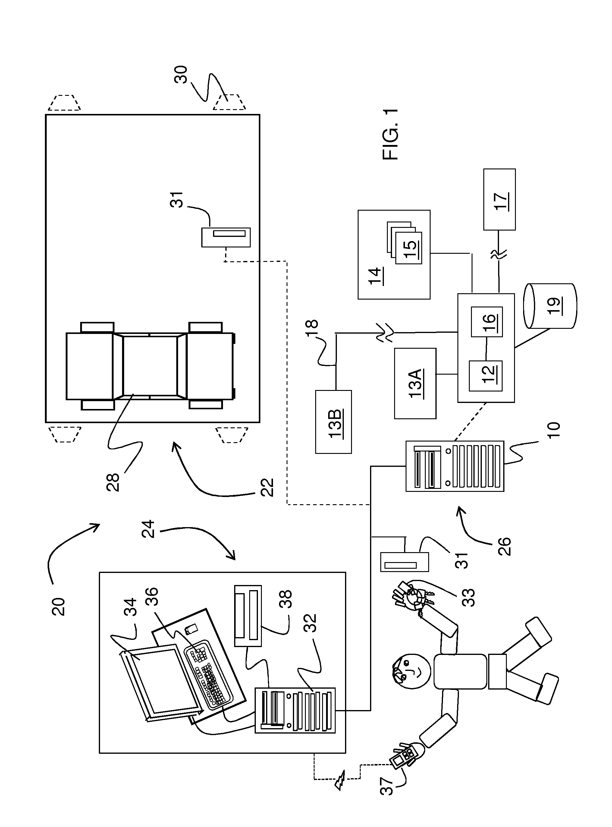 Automated drop-off assistance system and method